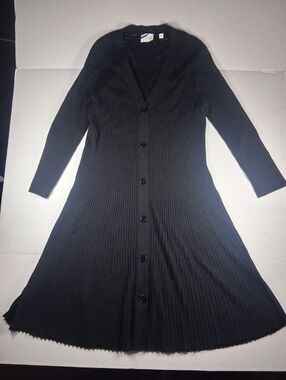 Devotion by Cyrus N-Neck Button Down A-Line Pleated Dress Size XL